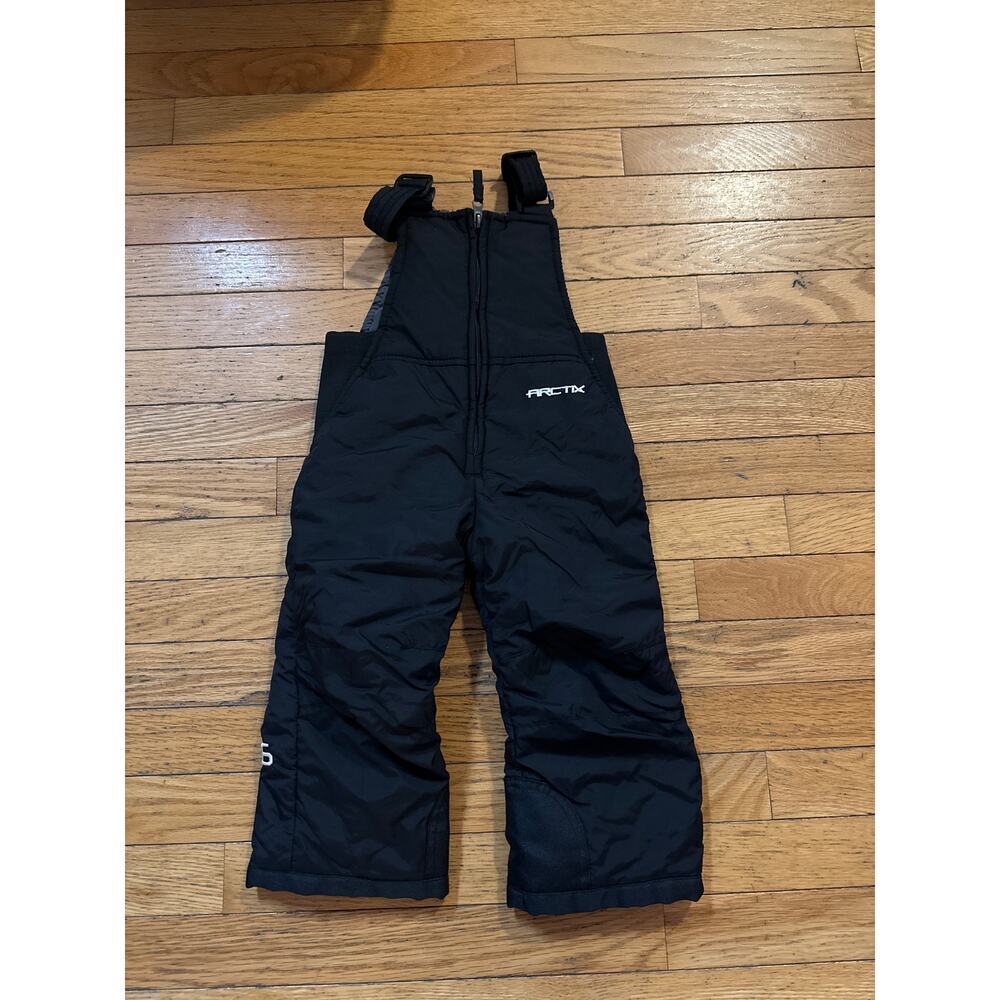 Arctix Kids' Black Insulated Snow Bib Overalls